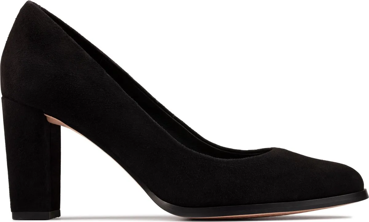 Kleding, Schoeisel, Schoen, Hoge hak, Suede, Kleding, Schoeisel, Schoen, Hoge hak, Suede