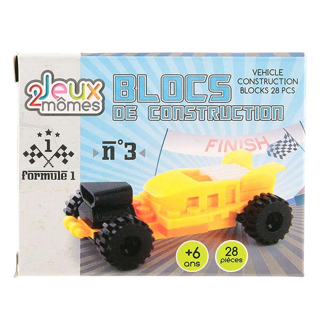 Blocs de construction auto (willekeurige kleur)