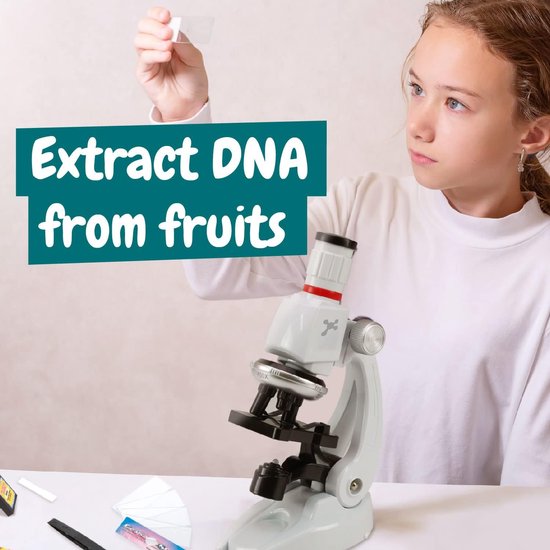 Science4you Microscope Lab - Microscoop voor Kinderen - Compleet met Experimenten & 11 Lab Tools