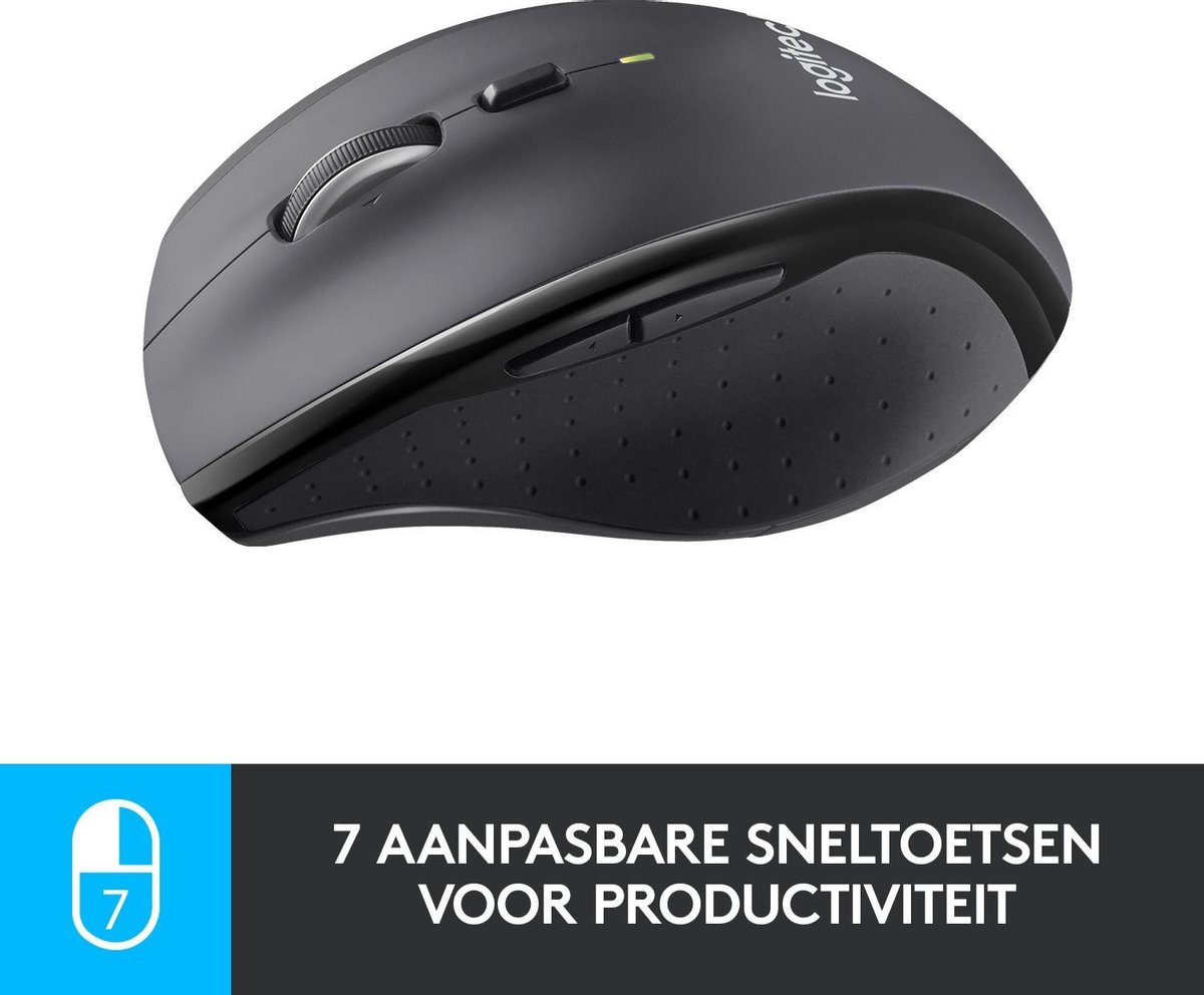 Logitech M705 - Draadloze Marathon Muis