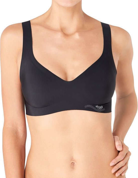 sloggi - Maat S - ZERO Feel Dames Bralette - Zwart