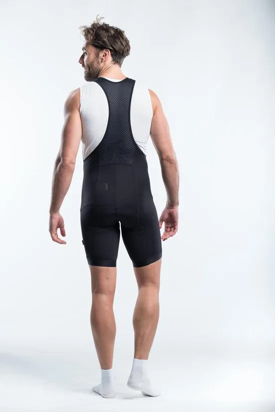 BBB Cycling PowerFit Bib Shorts - maat L - Fietsbroek kort- Heren - Zwart