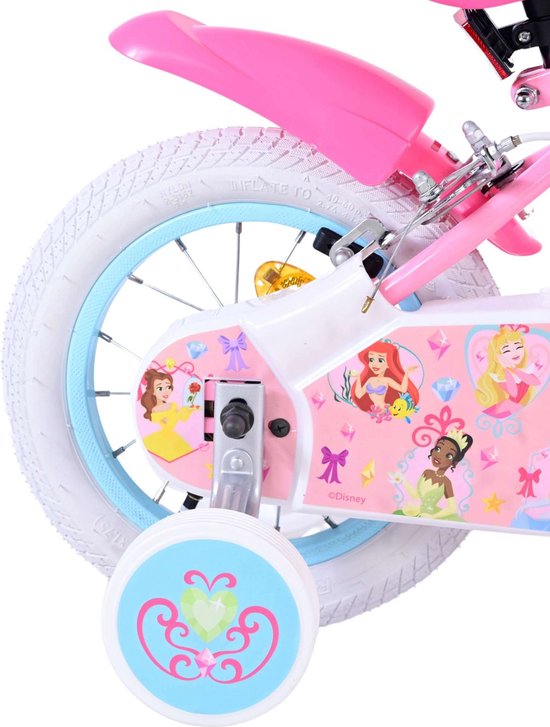 Disney Princess Kinderfiets - Meisjes - 12 inch - Roze - Twee Handremmen