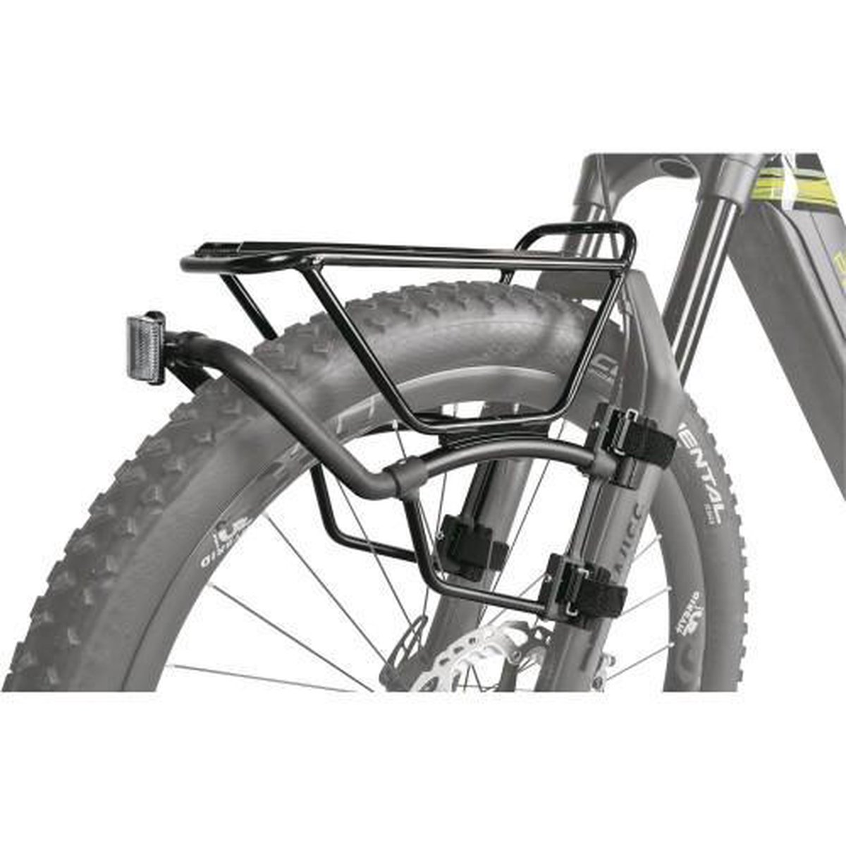 Topeak Carrier Tetra M1 Front Fork Bagagedrager Zwart