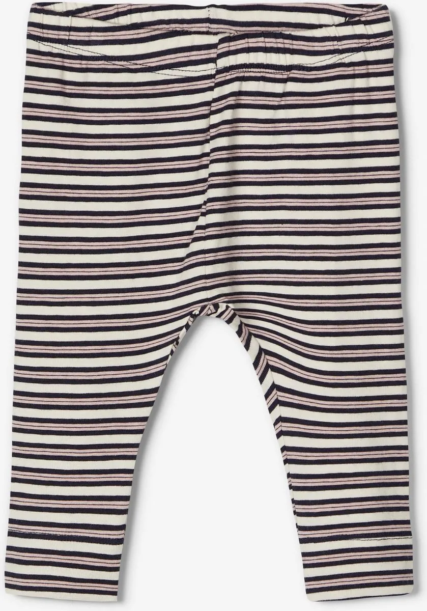 NAME IT - Maat 56 - BABY NBFRONLA LEGGING 3 P Legging - Blauw
