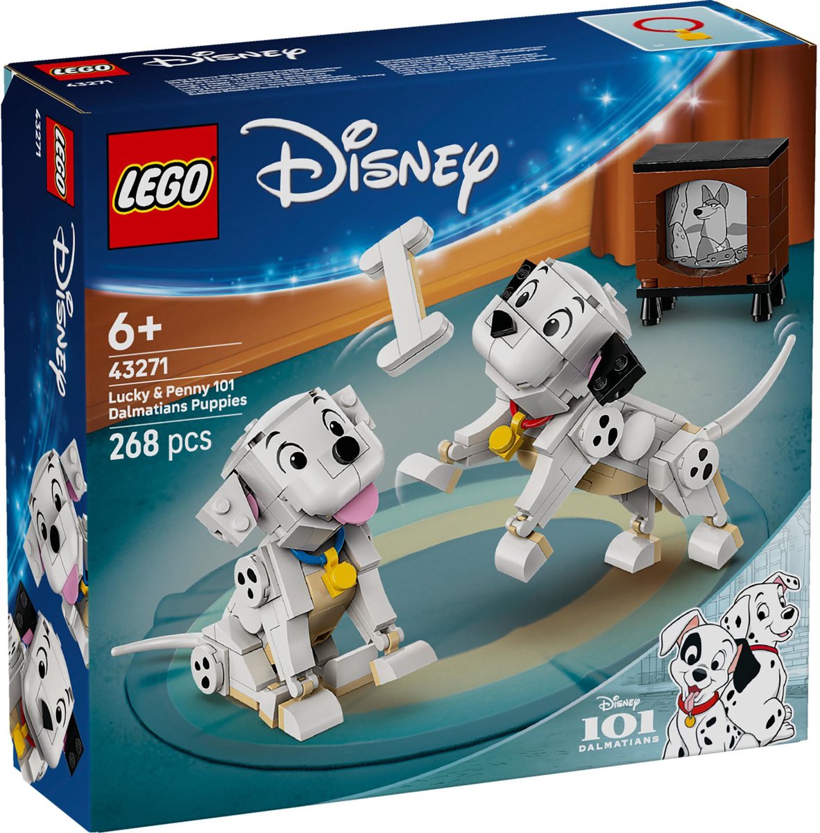 Lego, Disney, Dalmatian, puppy, 268 pcs