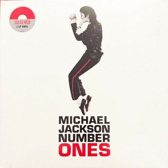 vinyl, album, Michael Jackson, Number Ones, white cover