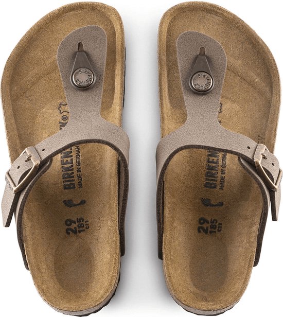 Birkenstock - maat 31- Slippers Kinderen Gizeh - 846133 Mocha
