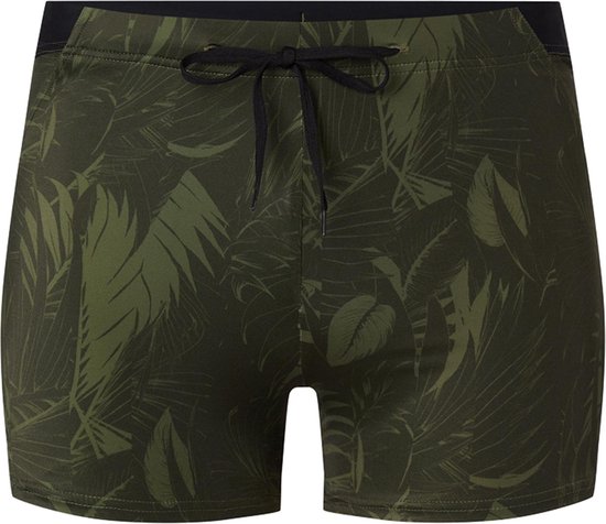 shorts, swim shorts, groen, touwtje, patroon