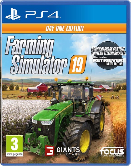 Farming Simulator 19 Day One Edition - PS4