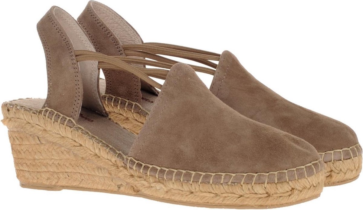 Toni Pons Tremp Dames Espadrilles - 40 - taupe