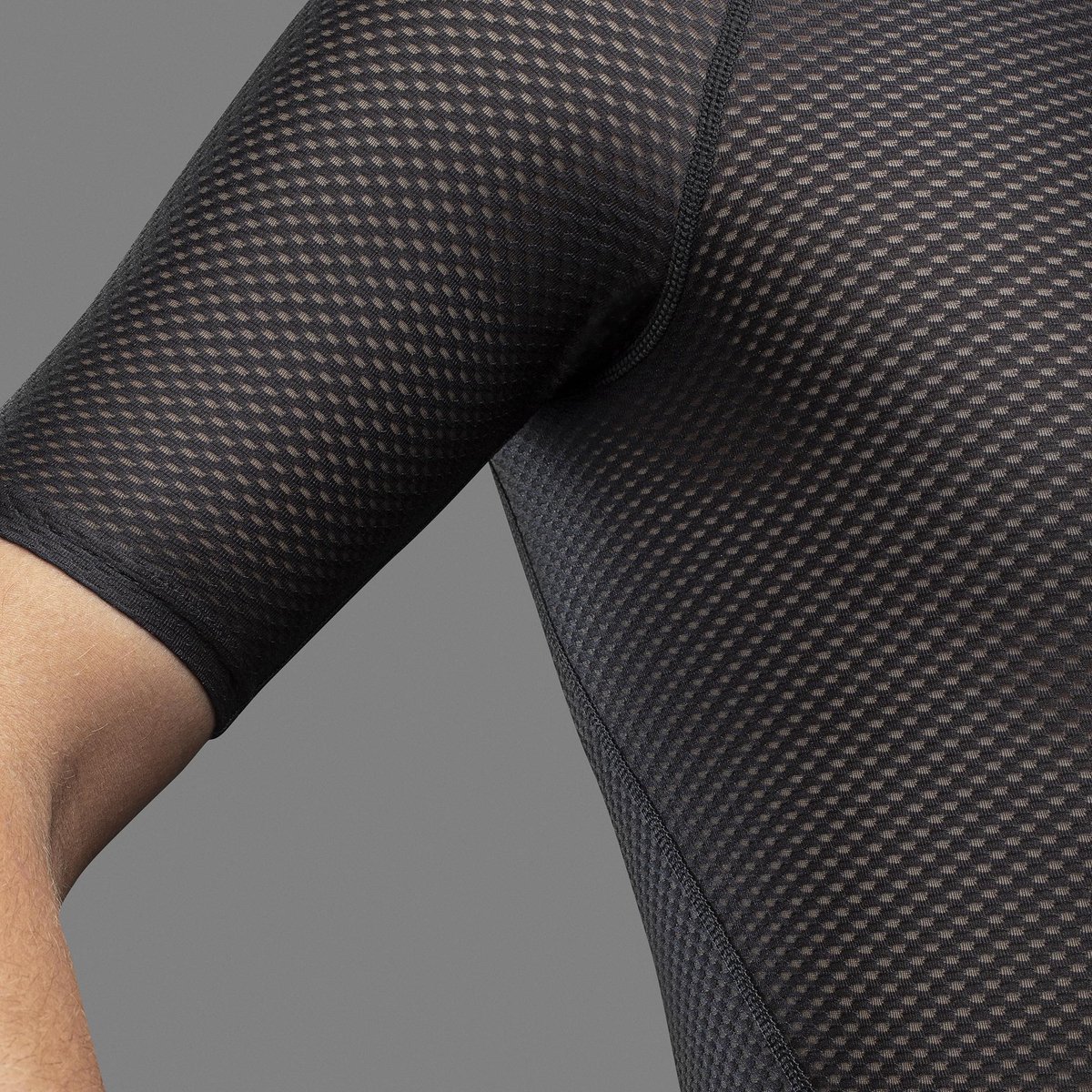 GripGrab - Ultralight Mesh Short Sleeve Base Layer - XXL - Zwart - Unisex