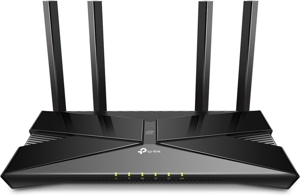 TP-Link Archer AX50 - Router - WiFi 6 - 3000 Mbs - Zwart