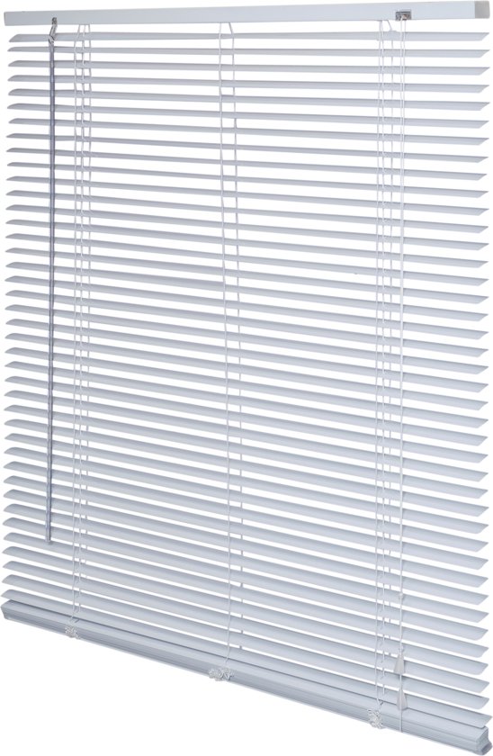 Intensions - Aluminium Jaloezie - 25 mm - Uni Wit - 160x175cm