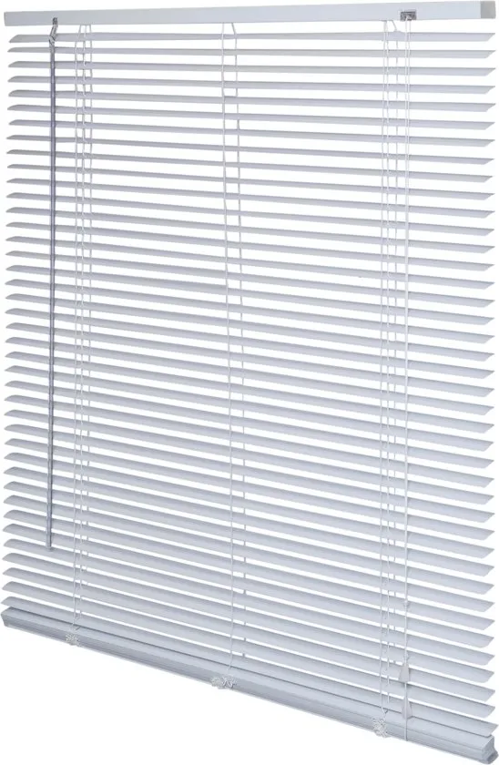 Intensions - Aluminium Jaloezie - 25 mm - Uni Wit - 160x175cm