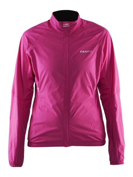 Craft Velo wind jacket roze/smoothie dames - Fiets - Maat S