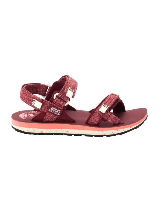 Jack Wolfskin Outfresh Deluxe Sandalen Heren - Carbernet / Champagne - Maat 37