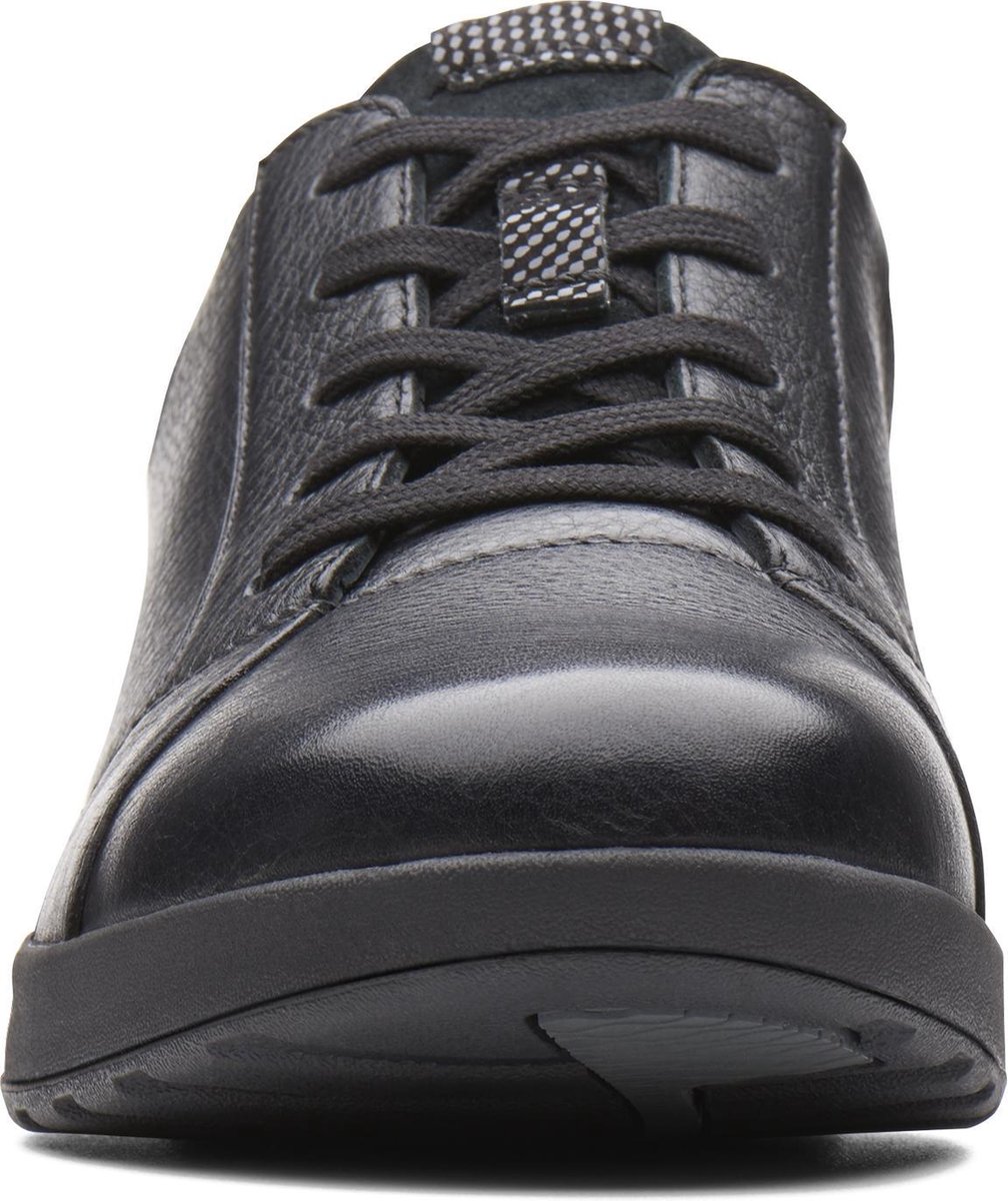 Clarks Un Adorn Lace Dames Veterschoenen - 39 - Black Combi