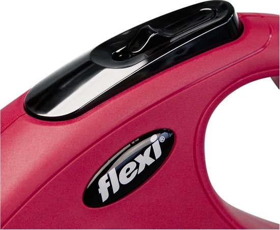 Flexi New Classic - Riem - Koord - Rood - S - 5 m
