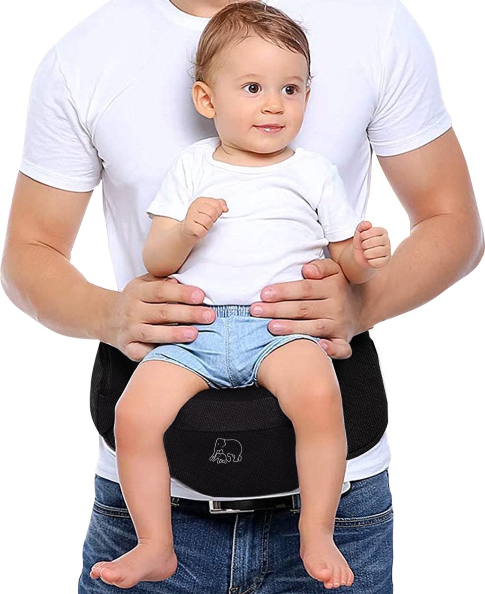 Deryan Pack Basic Luxe Heupdrager - Baby En Peuter Heupzitje