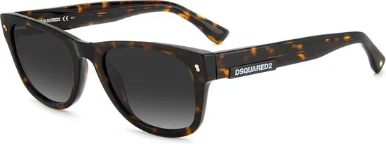 DSQUARED2 Zonnebril (D20046/S) Volwassenen Bruin Volledig omrand