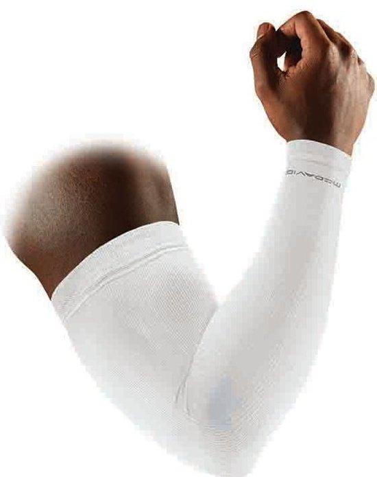 Elite Compression Arm Sleeves / Pair White S