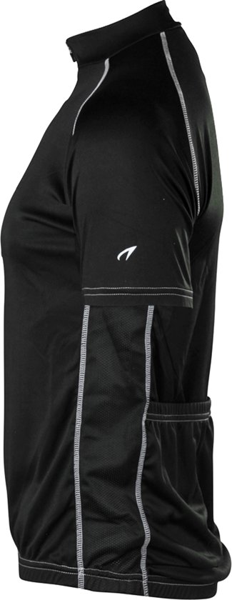 Avento Wielrenshirt - Zwart/Wit - S