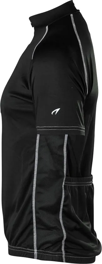 Avento Wielrenshirt - Zwart/Wit - S