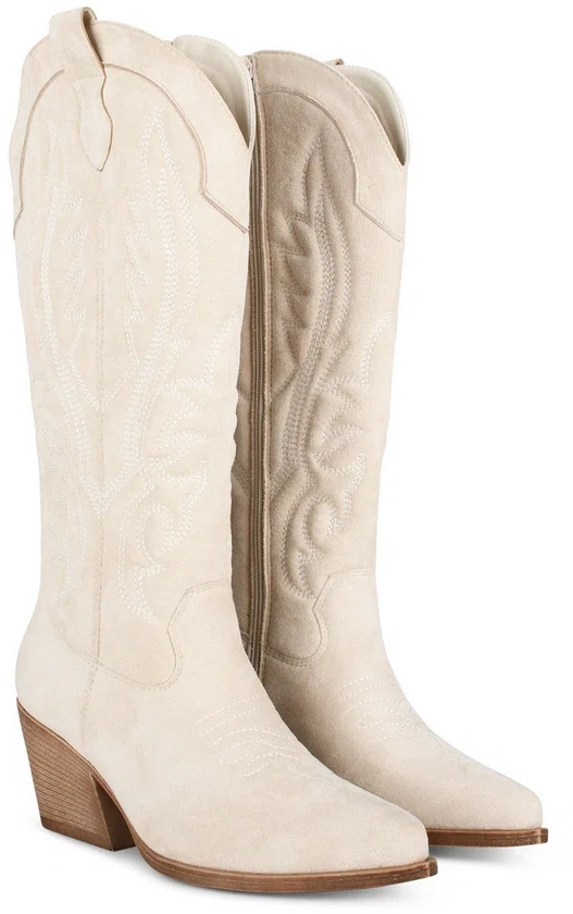 POSH by Poelman JILL - maat 37 - Dames Laarzen - Beige