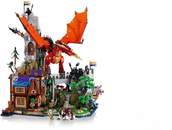 LEGO Ideas Dungeons & Dragons - het verhaal van de rode draak - 21348