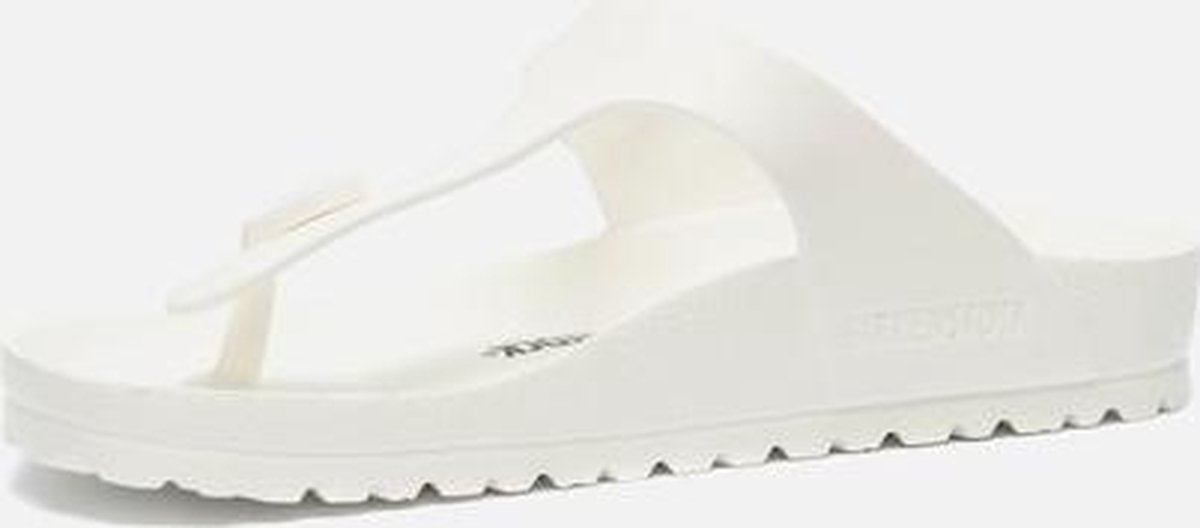 Birkenstock - Maat 41 - Gizeh EVA White Regular Dames Slippers - White