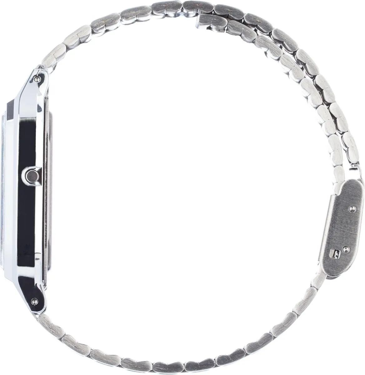 Casio Vintage AQ-230A-7DMQYES Unisex Horloge 28 mm - Zilverkleurig