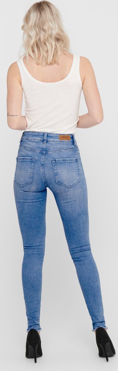 ONLY - Maat XS - ONLBLUSH LIFE MID SK AK RAW REA4347 NOOS Dames Jeans