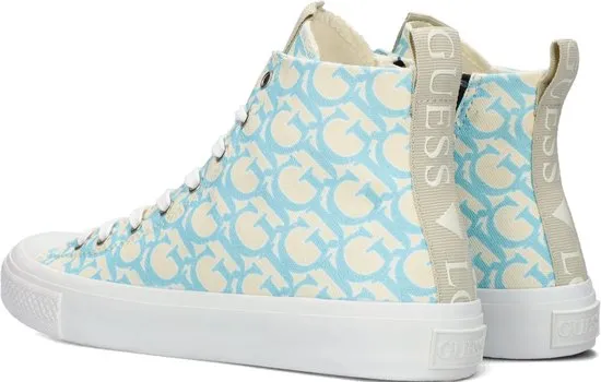 GUESS Ederla Hi - maat 40 - Dames Sneakers - Sky
