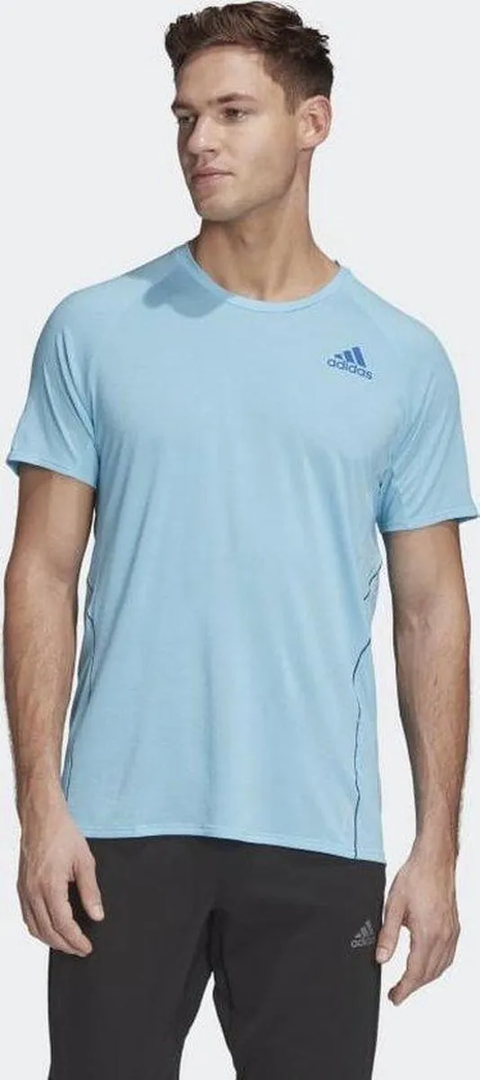 adidas - Maat M - Adi Runner Sportshirt Heren