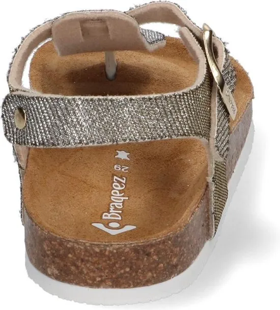 Braqeez - 33 - Sammy Spain Meisjes Sandalen - Goud