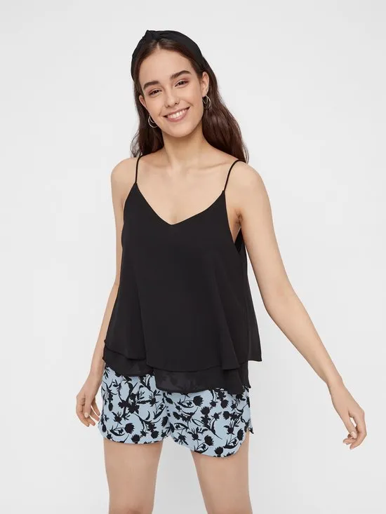 PIECES - Maat XS - PCBODIL SLIP BC Dames Top