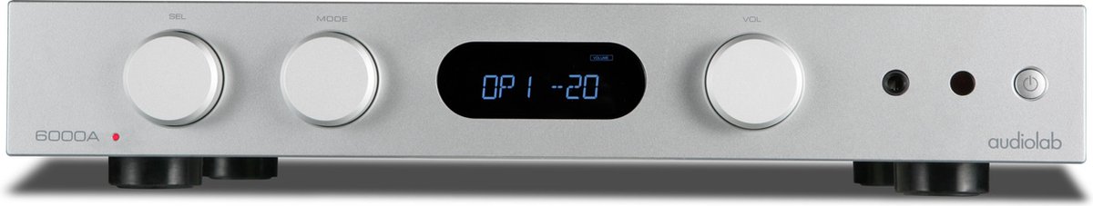 Audiolab 6000A - Geïntegreerde Versterker - Zilver