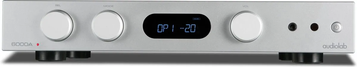 Audiolab 6000A - Geïntegreerde Versterker - Zilver