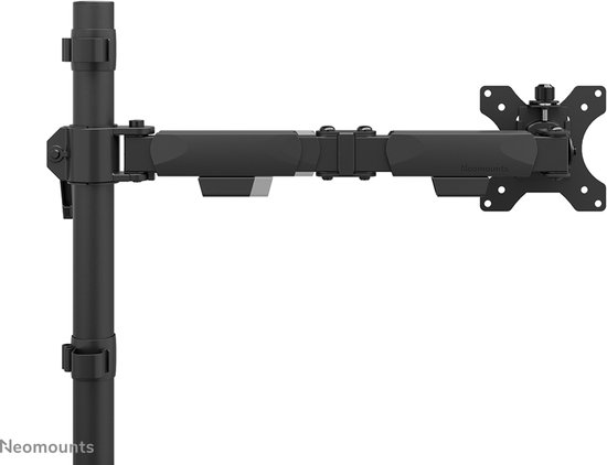 Neomounts NERO DS60-600BL1 Monitorarm 1 scherm - 10-32" - 0-8 kg - Quick-fix - 180°-stop - 100% plasticvrije verpakking - zwart