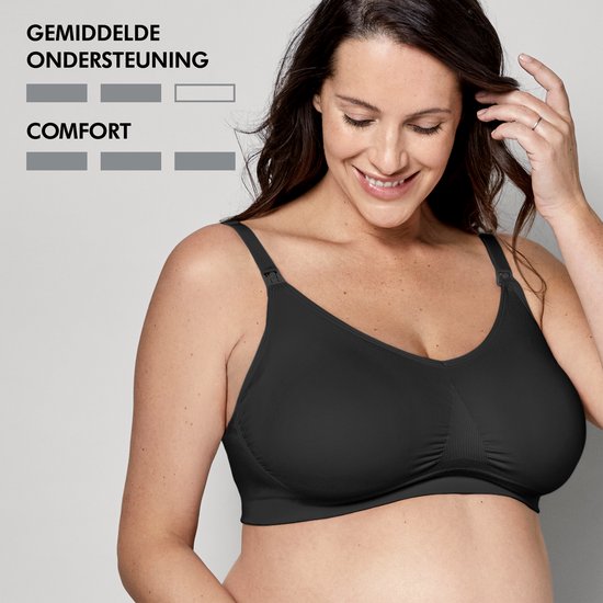 Medela Maat S Keep Cool Ultra bh - Naadloze voedingsbh - Zwangerschapsbh met 6 ademende zones - Soft