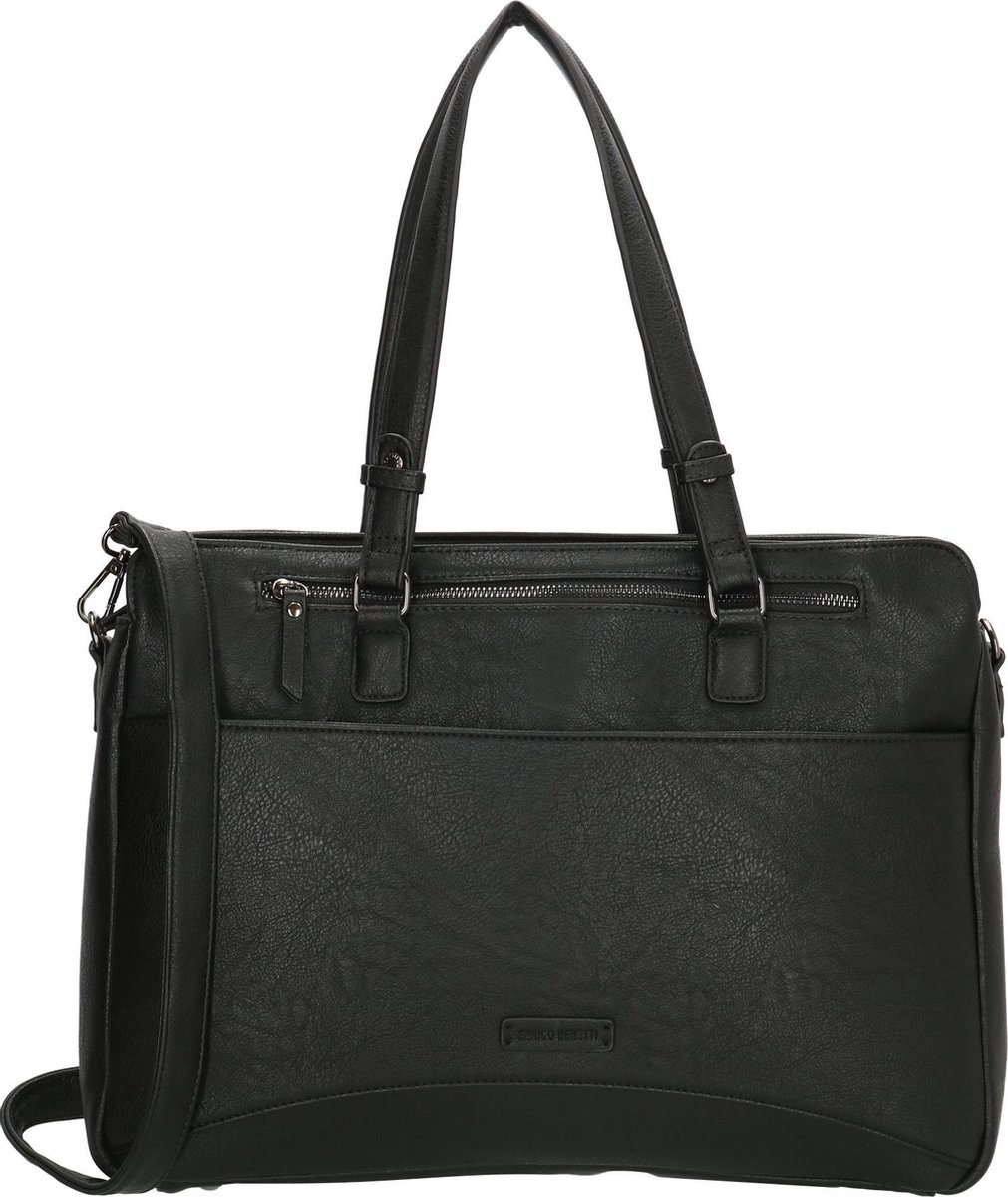 Enrico Benetti Lily dames laptoptas 14 inch - 66450 - zwart