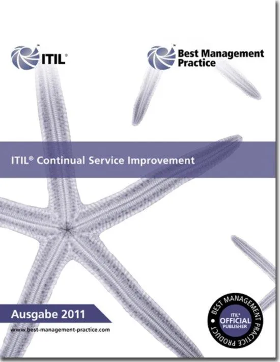 ITIL continual service improvement [German translation]