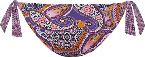 Cyell - Maat 42 - PRETTY PAISLEY Bikinibroekje Laag met StrikDames