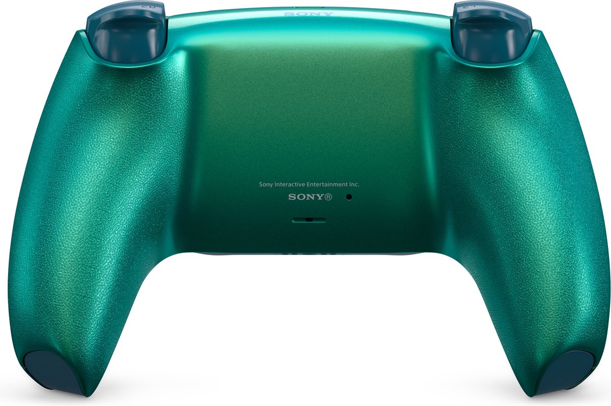 controller, gaming, groen, turquoise, rug