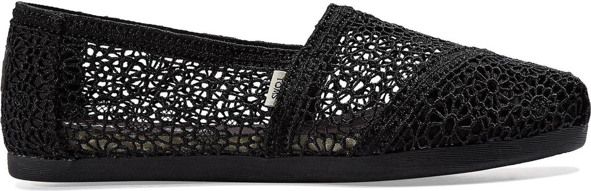 TOMS - Maat 38 - Alpargata Dames Espadrilles - Black
