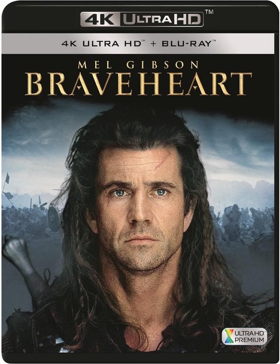 Braveheart-4K-Ultra-HD-Blu-ray-Import-geen-NL-ondertiteling Publicatie, Boek, Volwassene, Man, Persoon