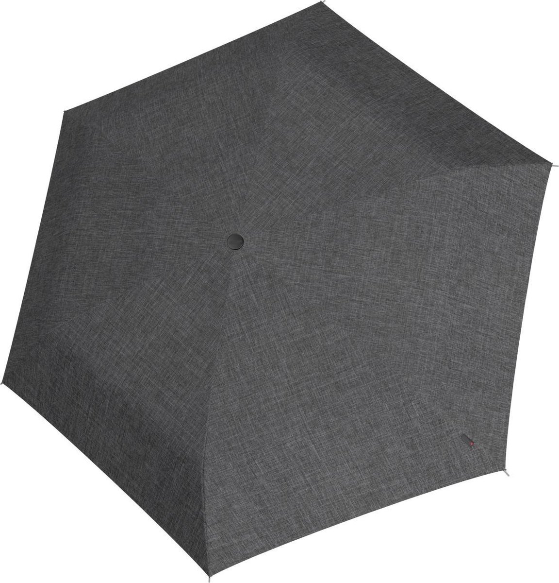 paraplu, grijs, polyester, neutral, plat vlak