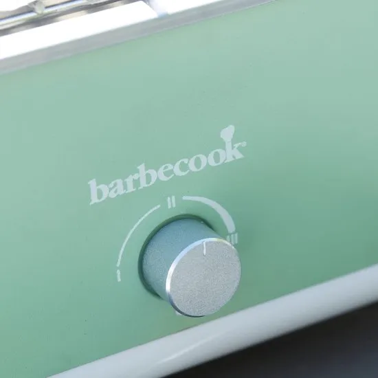 Barbecook E-Carlo elektrische tafel BBQ Paris Green 42,5x33x16,5cm