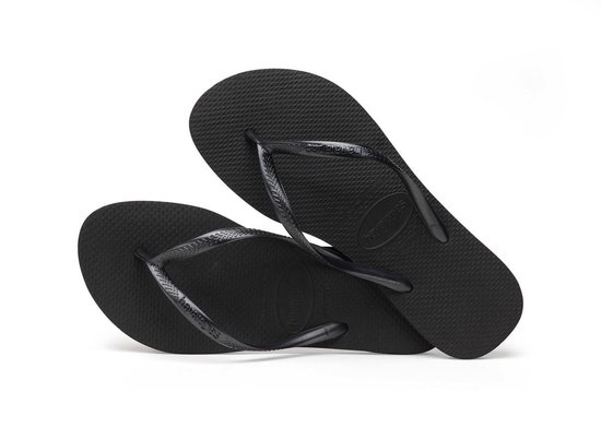 Havaianas Slim Dames Slippers - Maat 41/42 - black